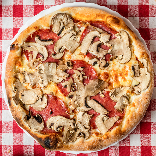 Pizza Sallame Funghi 25